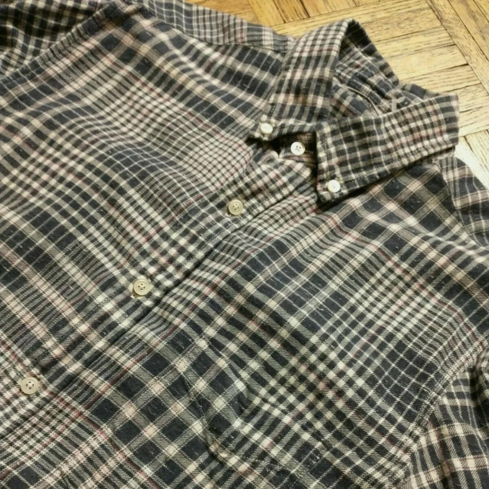 Gustin flannel shirt, medium